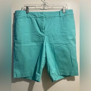 Talbots Women's Aqua Shorts